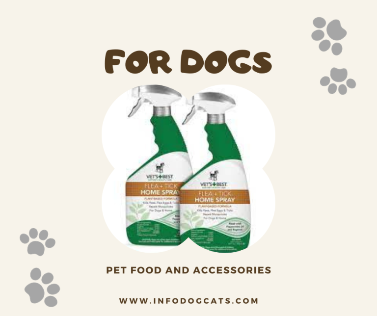 Vet's Best Flea and Tick Home Treatment Spray 32 oz Australian Cat Breeds