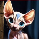 hairless cats cute