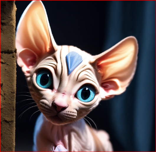 hairless cats cute