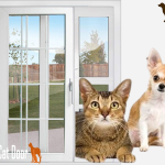 Cat Door for Sliding Glass Door