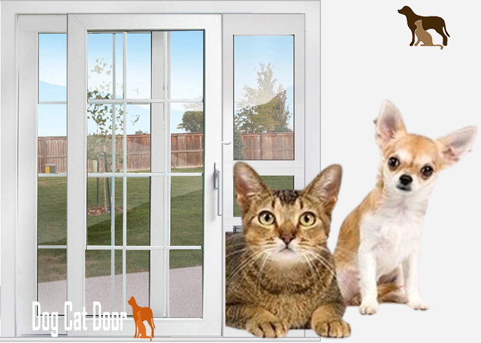 Cat Door for Sliding Glass Door