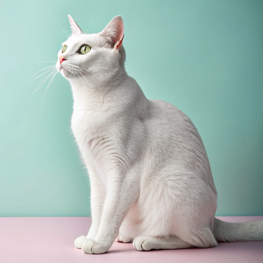 Russian White Cat