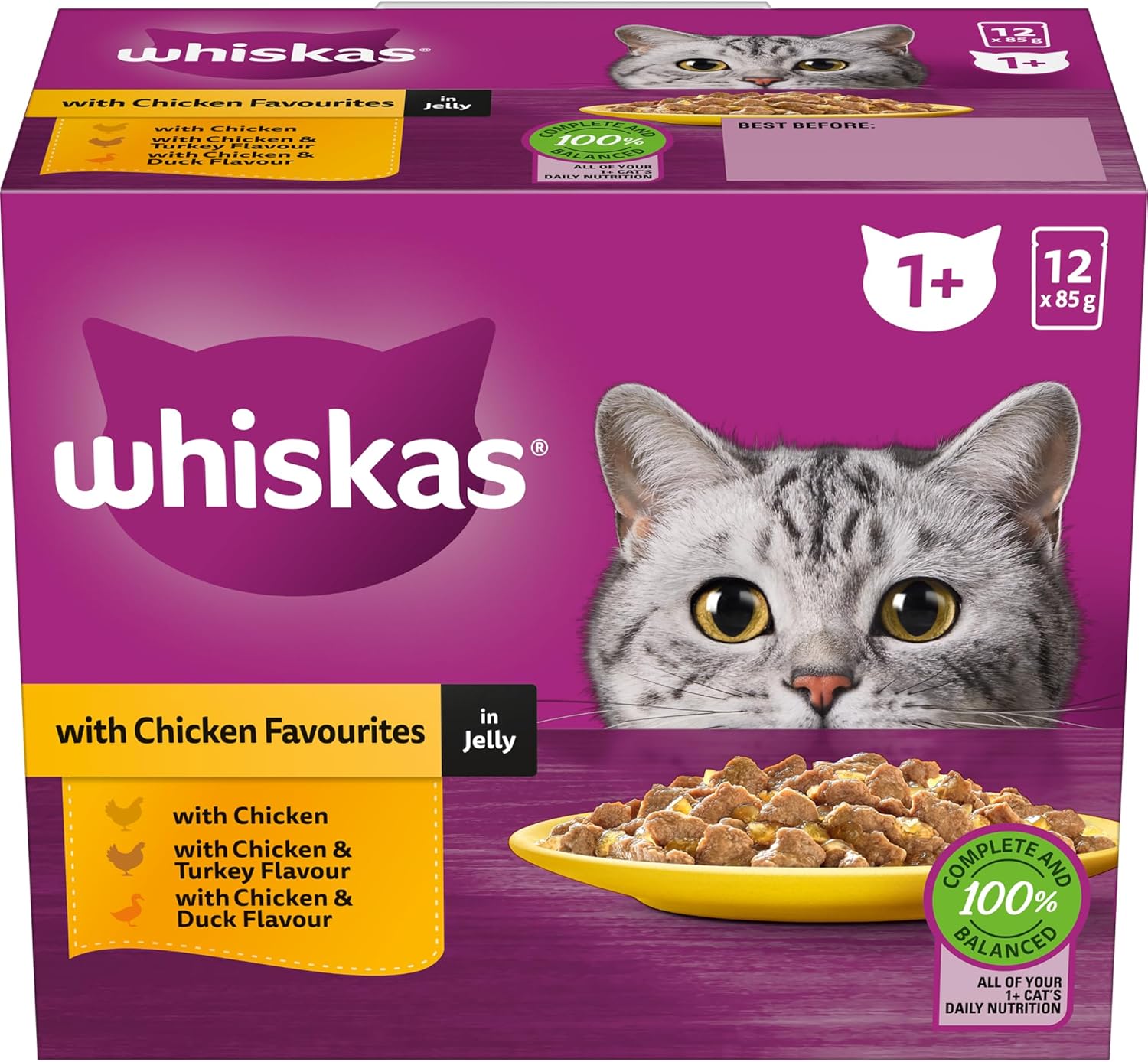 WHISKAS 1+