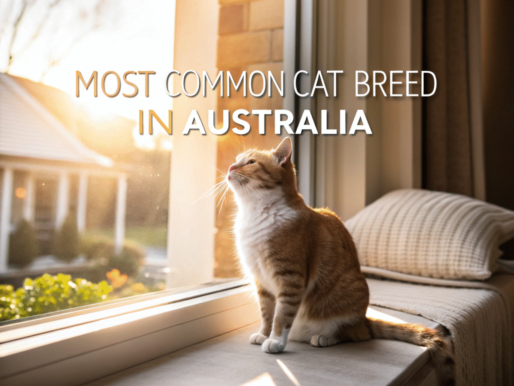 most common cat breed in Australia