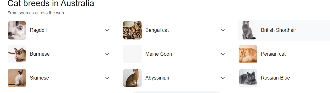 most common cat breed in Australia