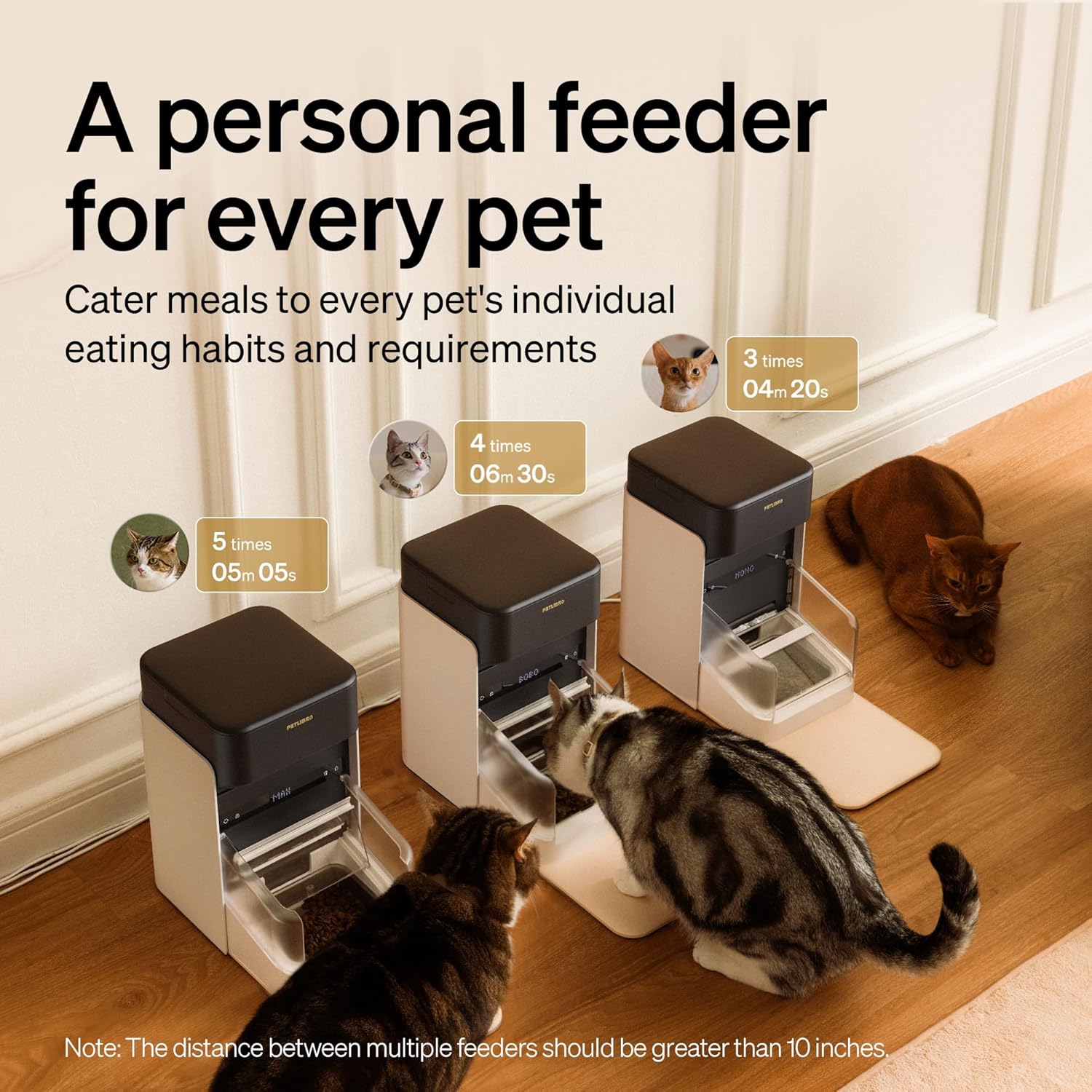 Cat Feeder PETLIBRO RFID Automatic Cat Feeder