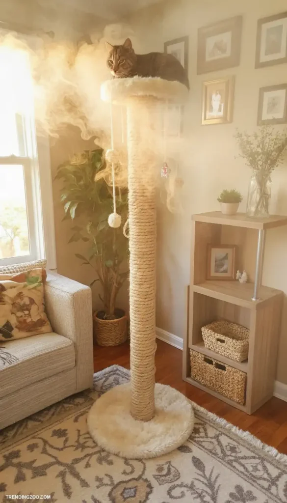 10 Insanely Cool DIY Cat Tower Ideas To Make Your Kitty Purr with Joy - Australian Cat Breeds Australia