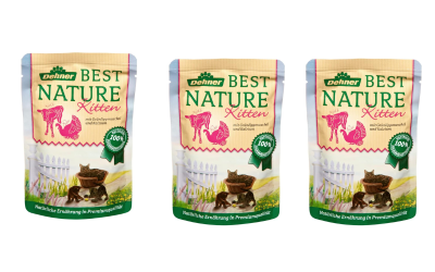 Best Wet Cat Food Australia: Top Picks for Maine Coons & More A beautiful Maine Coon cat sitting next to a bowl of Dehner Best Nature Wet Food (Veal & Turkey flavor) in a sunlit Australian home setting. The image is optimized for best wet cat food australia.